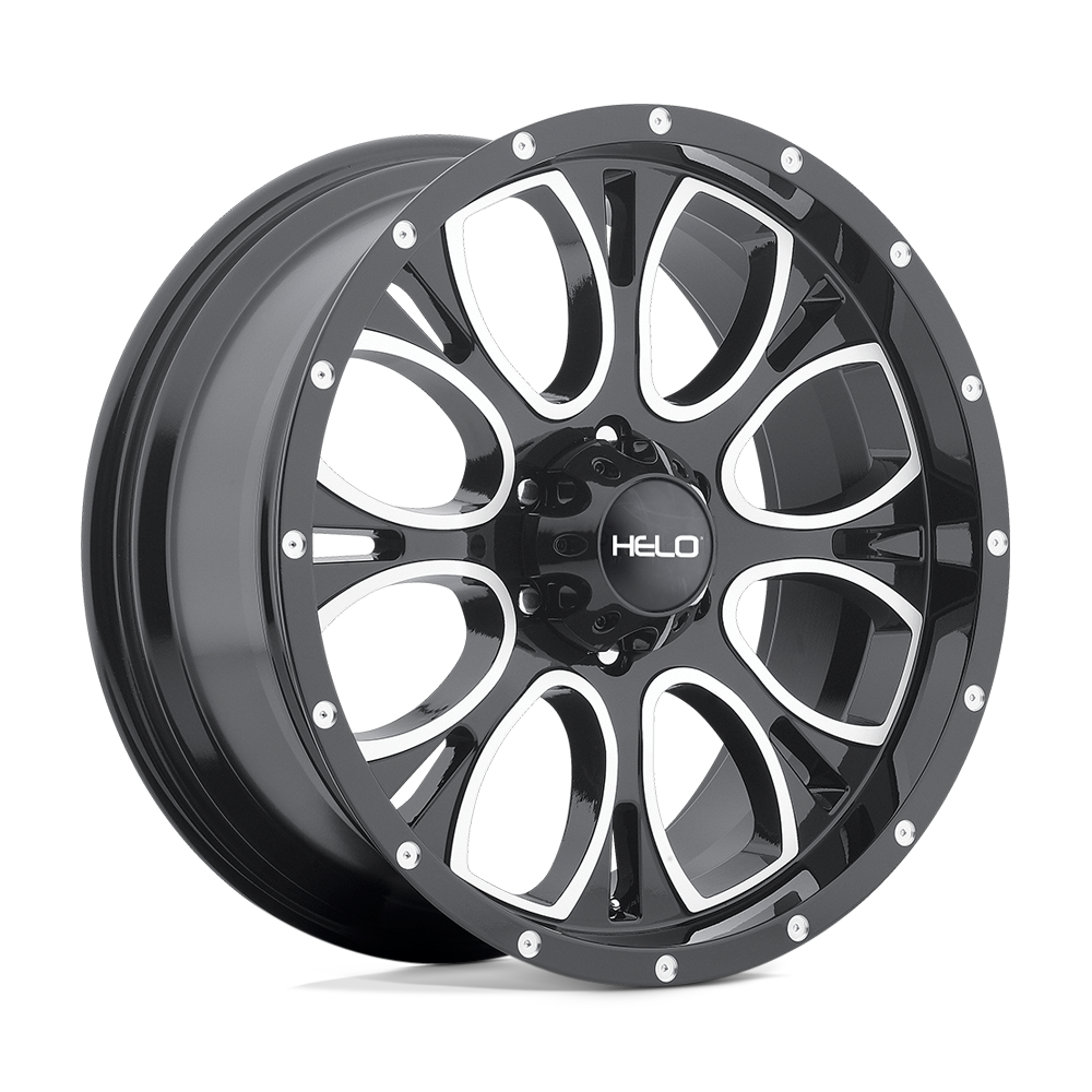 Helo HE879 GLOSS BLACK MACHINED