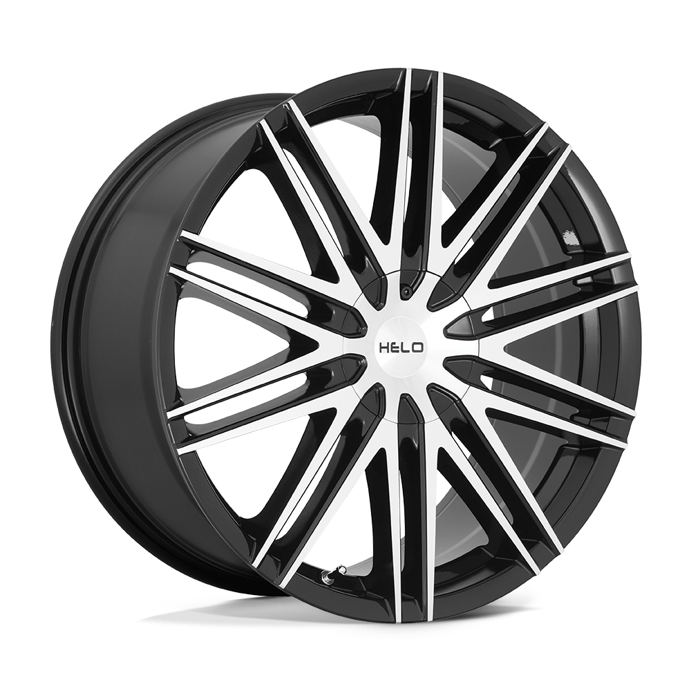 Helo HE880 GLOSS BLACK MACHINED FACE