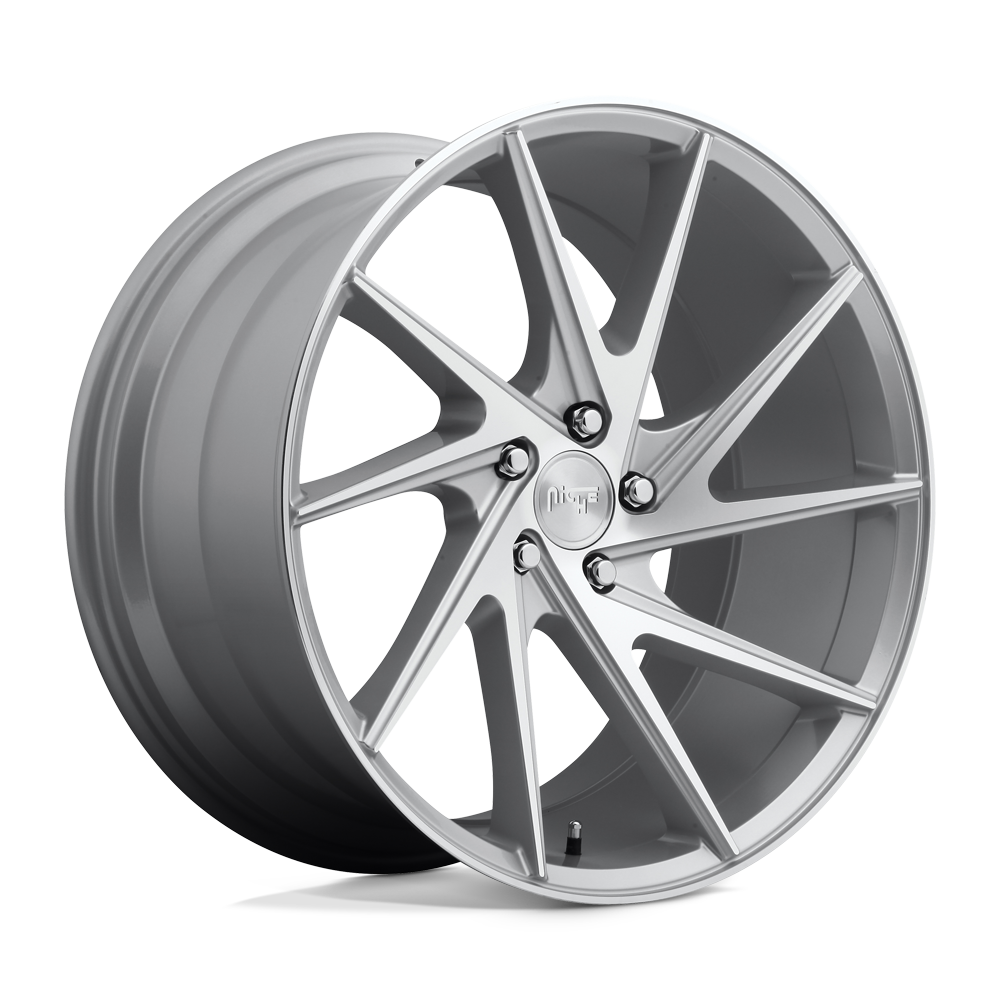 Niche 1PC M162 INVERT GLOSS SILVER MACHINED