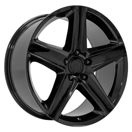 OE WHEELS JP06 20x9 5X127 34.75 GLOSS BLACK