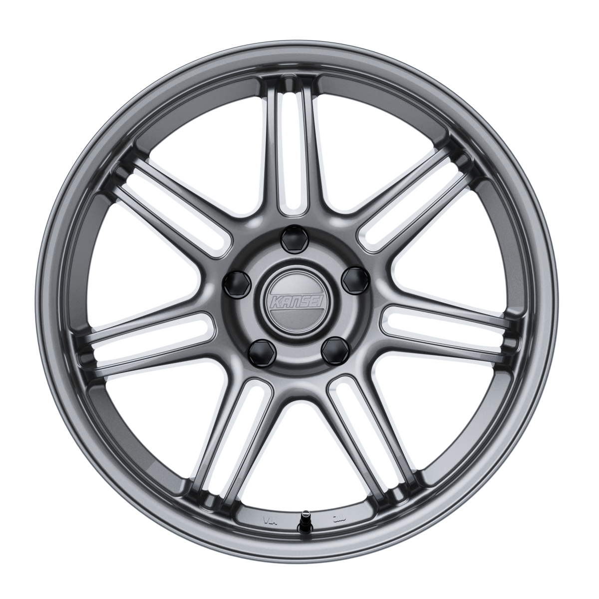 Kansei K17 Seven wheel Gloss Gunmetal