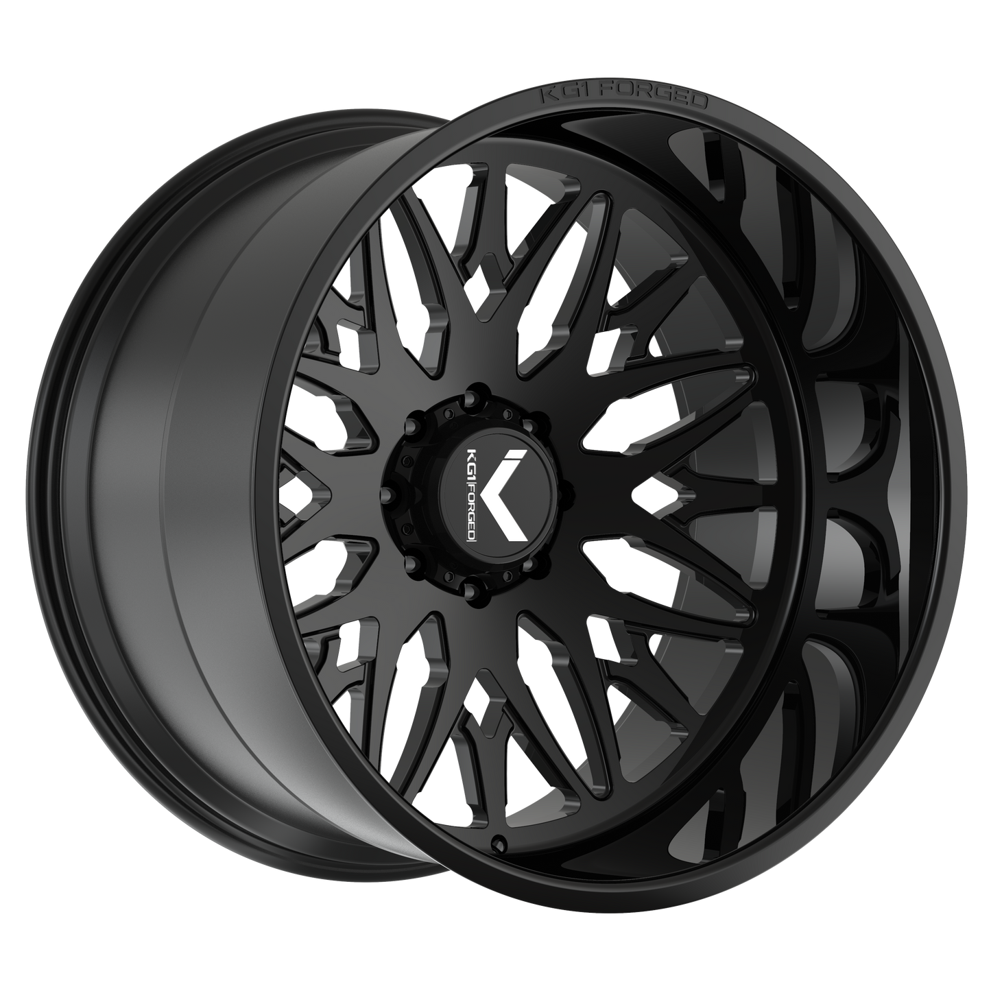 KG1 TRIDENT CUSTOM WHEEL GLOSS BLACK