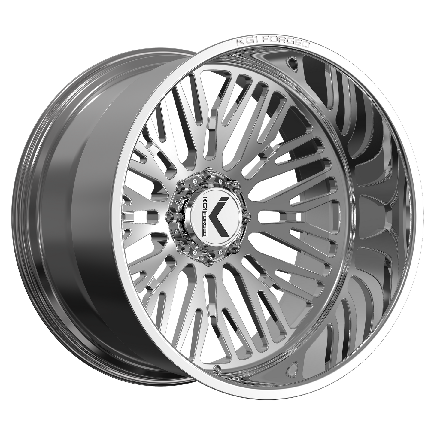 KG1 RACKS CUSTOM WHEEL POLISHED