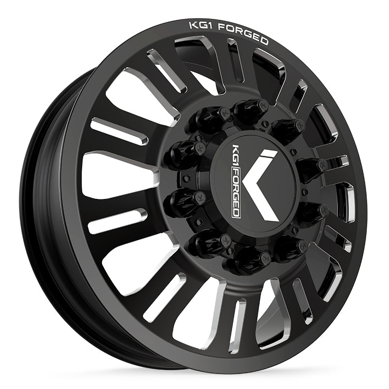 KG1 DUEL-D CUSTOM WHEEL GLOSS BLACK MILLED