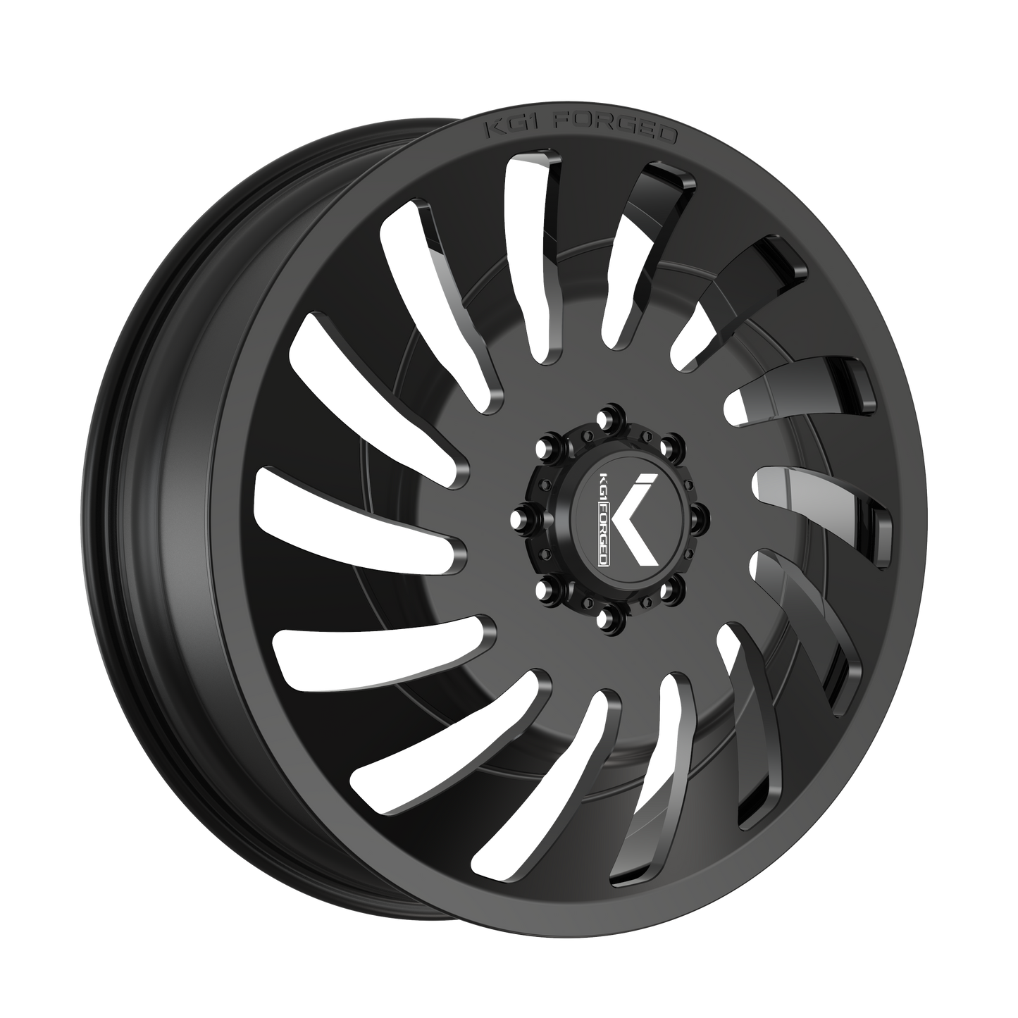KG1 RAZOR-D CUSTOM WHEEL GLOSS BLACK