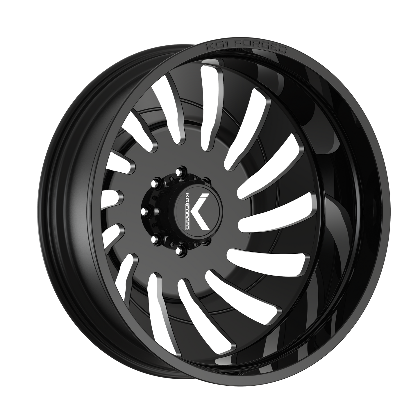 KG1 RAZOR-D CUSTOM WHEEL GLOSS BLACK