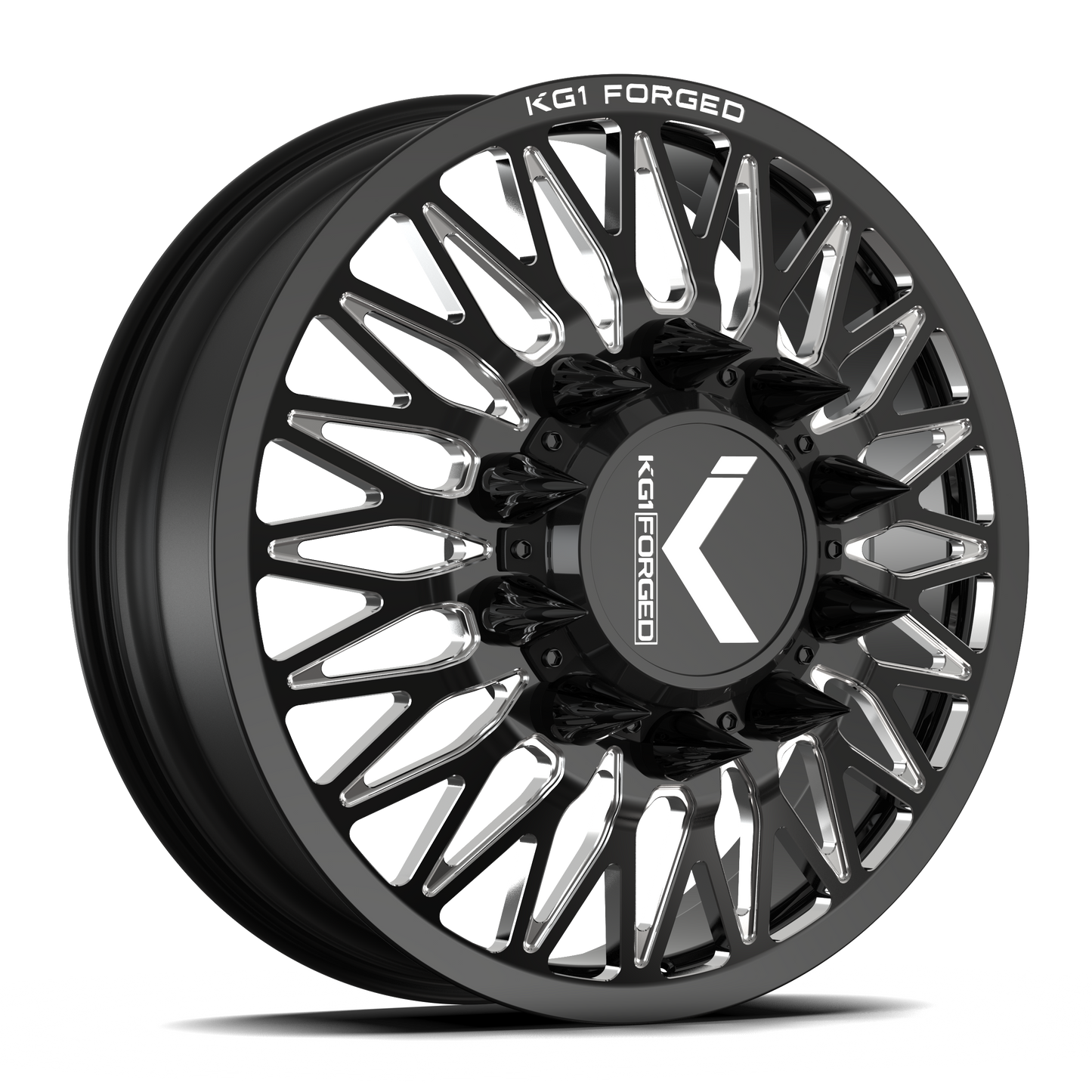 KG1 SEISMIC-D CUSTOM WHEEL GLOSS BLACK MILLED