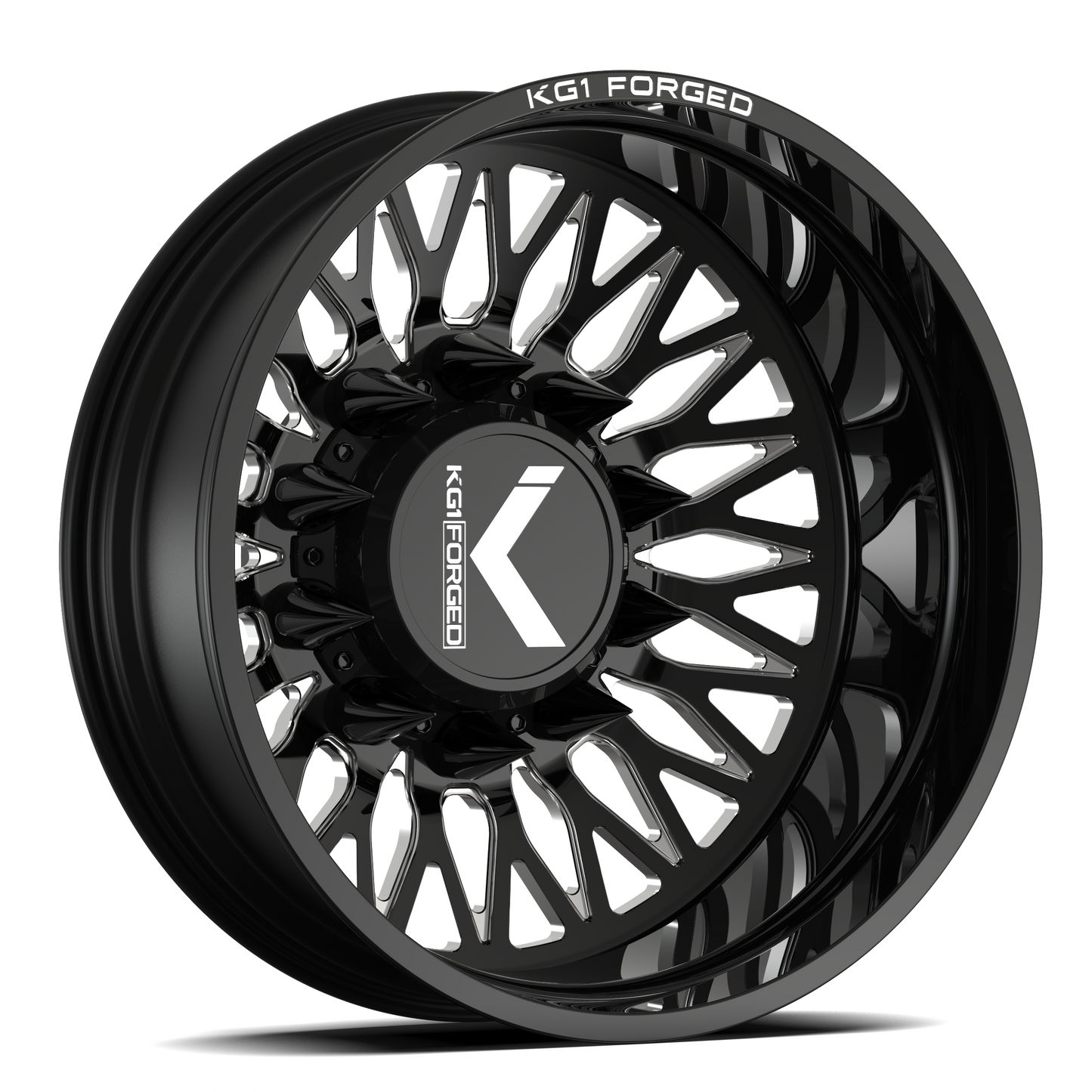 KG1 SEISMIC-D CUSTOM WHEEL GLOSS BLACK MILLED