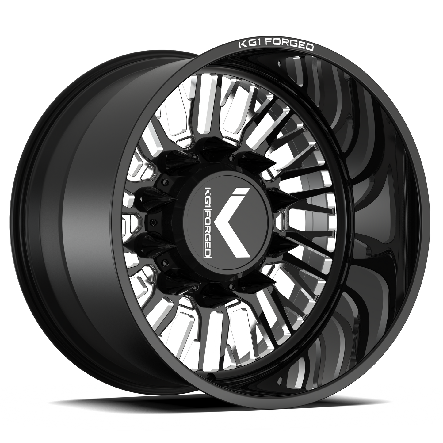 KG1 ALLURE-S CUSTOM WHEEL GLOSS BLACK MILLED