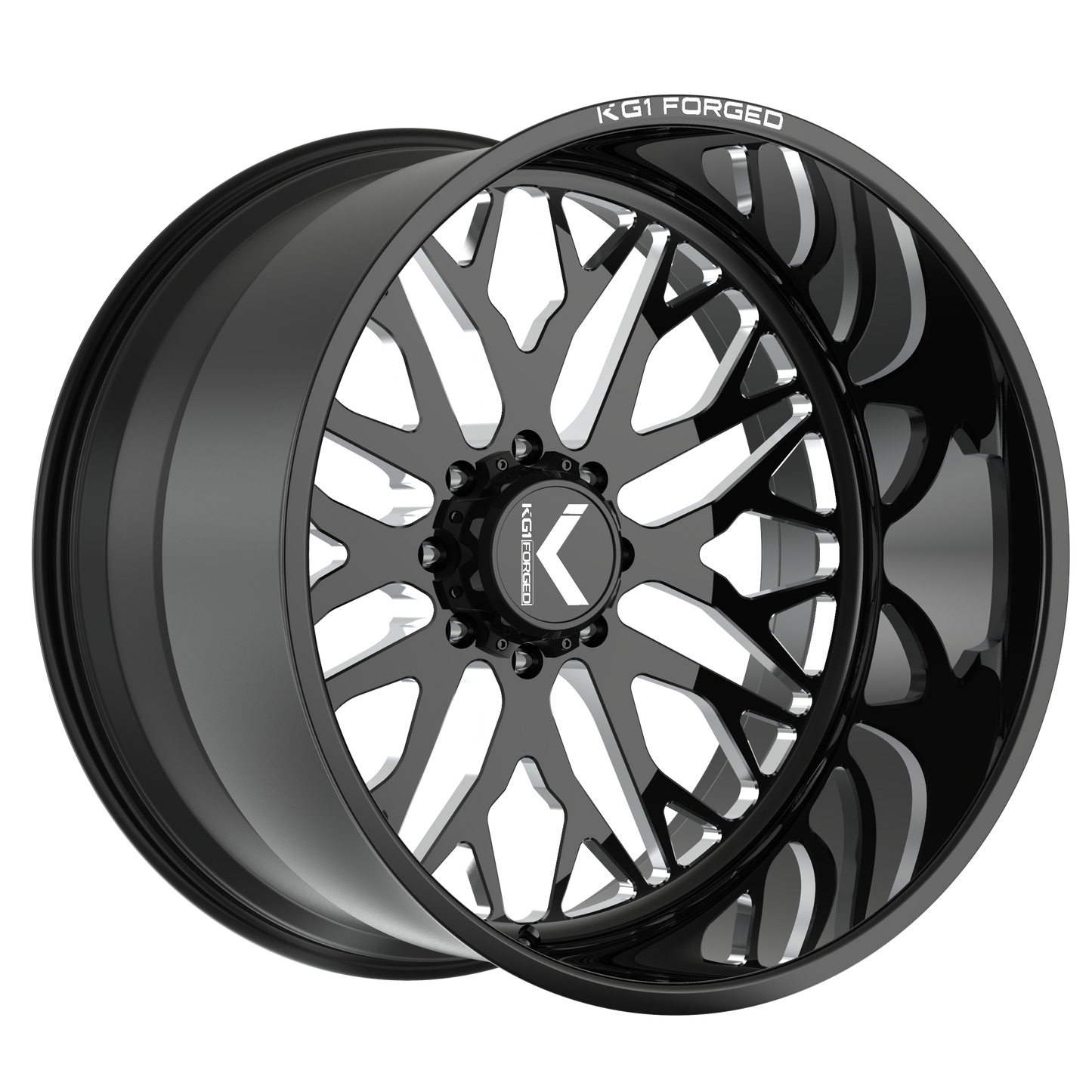 KG1 BUCKLER CUSTOM WHEEL GLOSS BLACK