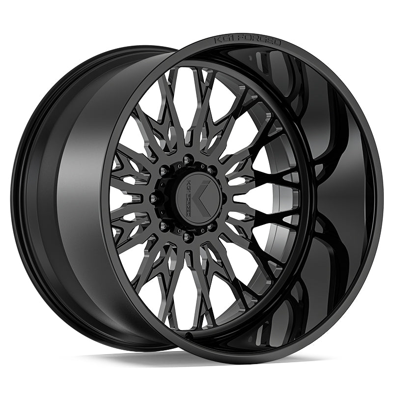 KG1 SPLICE-KF CUSTOM WHEEL GLOSS BLACK