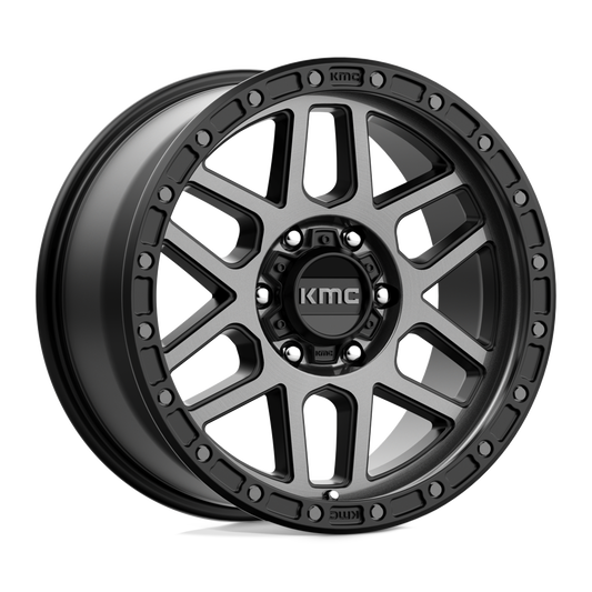 KMC KM544 MESA SATIN BLACK WITH GRAY TINT