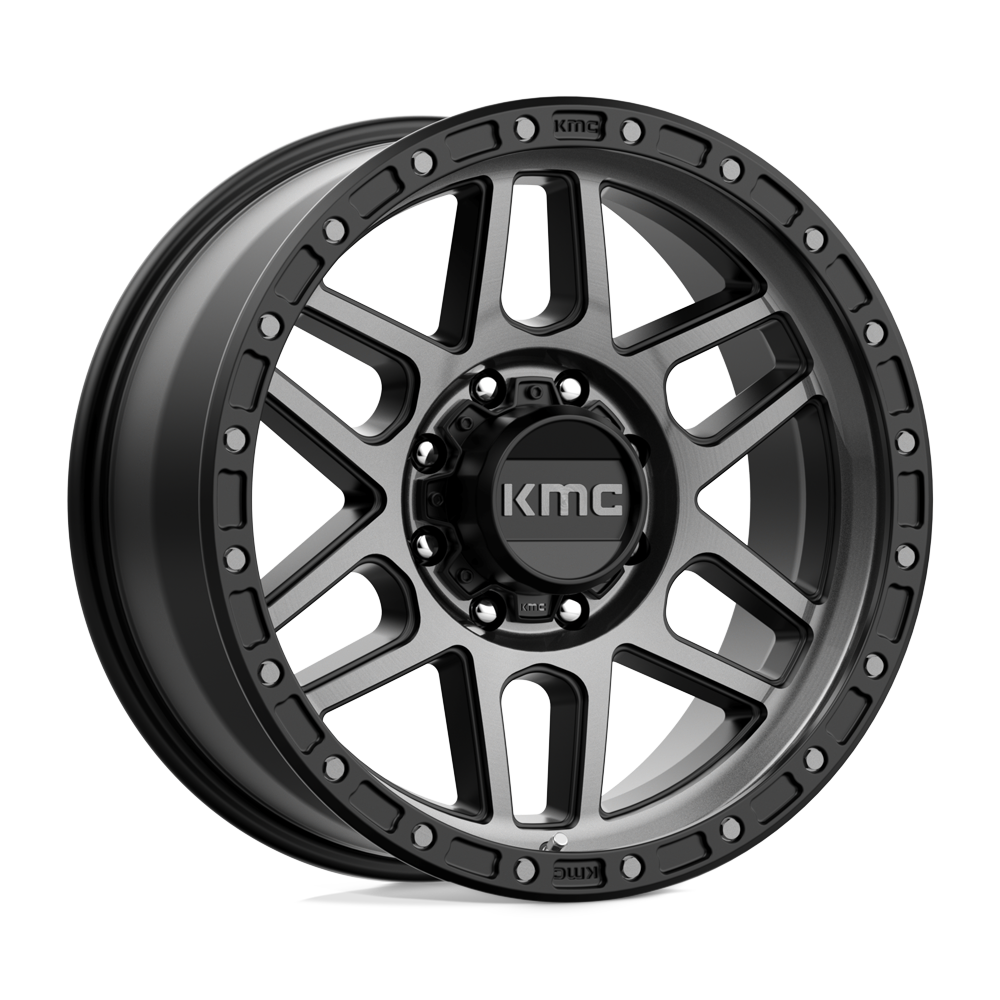 KMC KM544 MESA SATIN BLACK WITH GRAY TINT