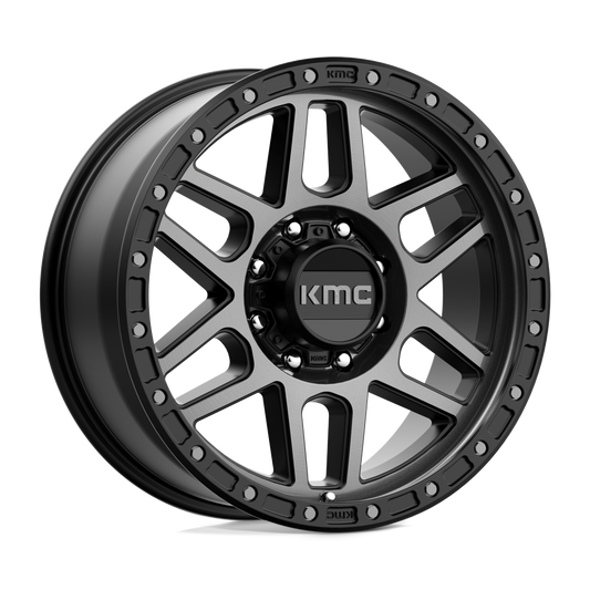 KMC KM544 MESA SATIN BLACK WITH GRAY TINT