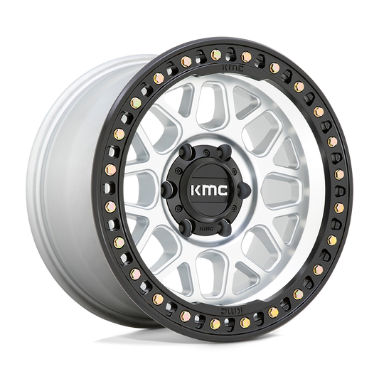 KMC KM549 GRS MACHINED WITH SATIN BLACK LIP