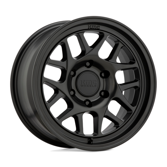KMC KM717 BULLY OL SATIN BLACK