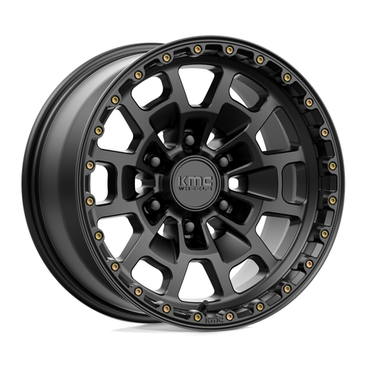 KMC KM718 SUMMIT SATIN BLACK