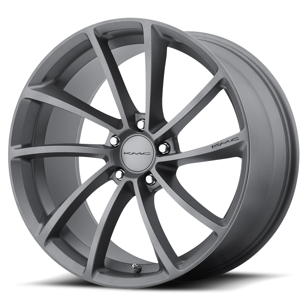 KMC KM691 SPIN GUN METAL