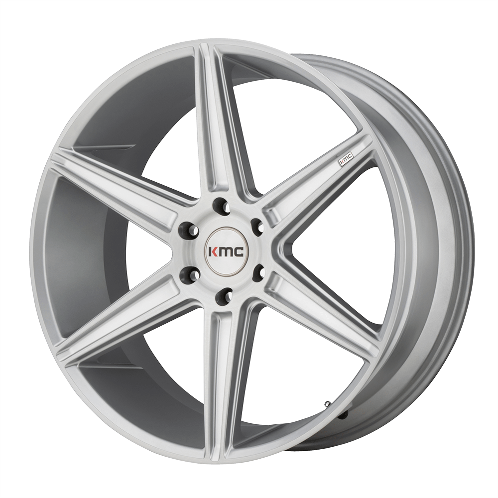 KMC KM712 PRISM TRUCK BRUSHED SILVER