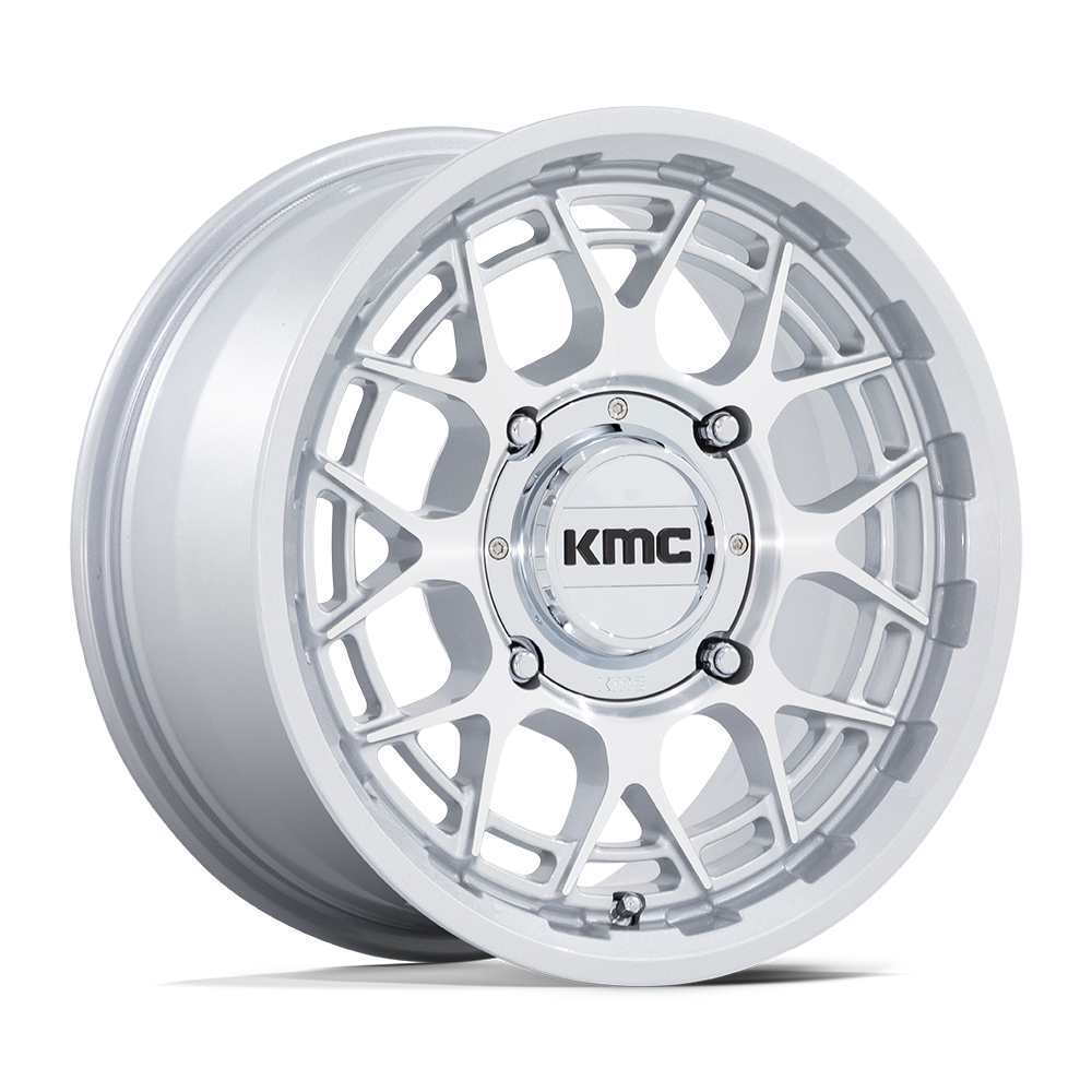 KMC Powersports KS139 TECHNIC UTV GLOSS SILVER MACHINED