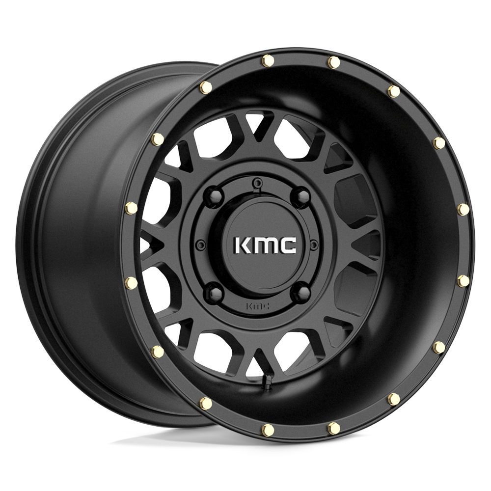 KMC Powersports KS135 GRENADE SATIN BLACK