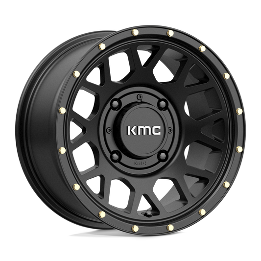 KMC Powersports KS135 GRENADE SATIN BLACK