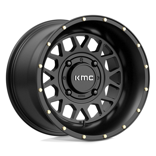 KMC Powersports KS135 GRENADE SATIN BLACK