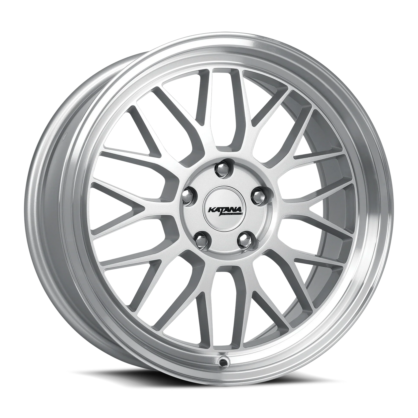 KATANA RACING KR06 GLOSSY SILVER MACHINE LIP