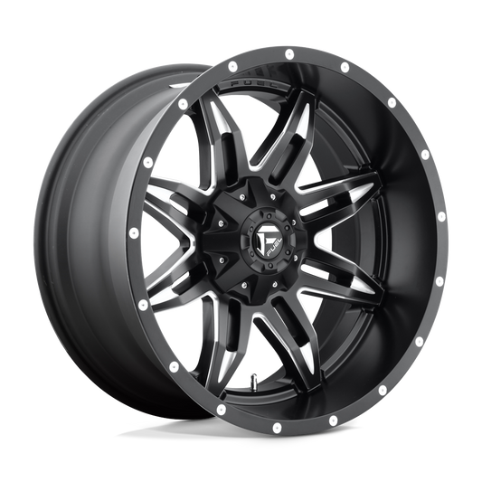 Fuel D567 LETHAL MATTE BLACK MILLED