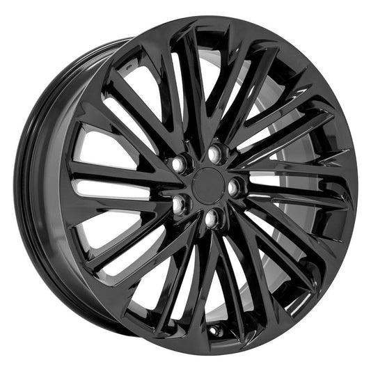 OE WHEELS LX58 20x8 5X114.3 30 GLOSS BLACK