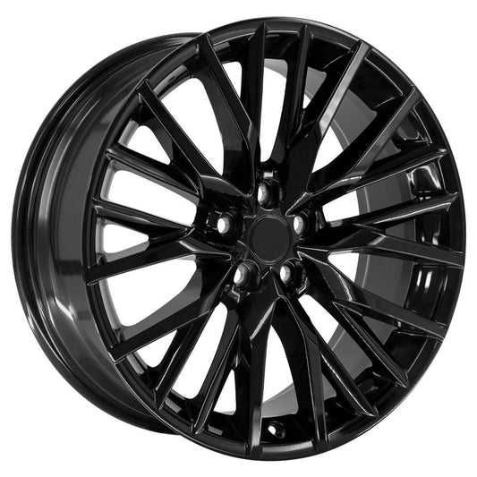 OE WHEELS LX59 20x8 5X114.3 30 GLOSS BLACK