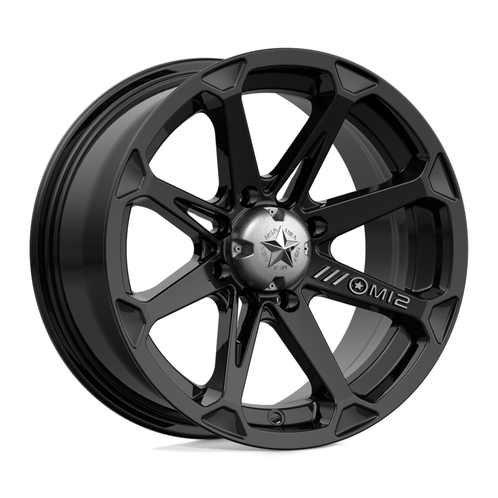MSA Offroad Wheels M12 DIESEL GLOSS BLACK