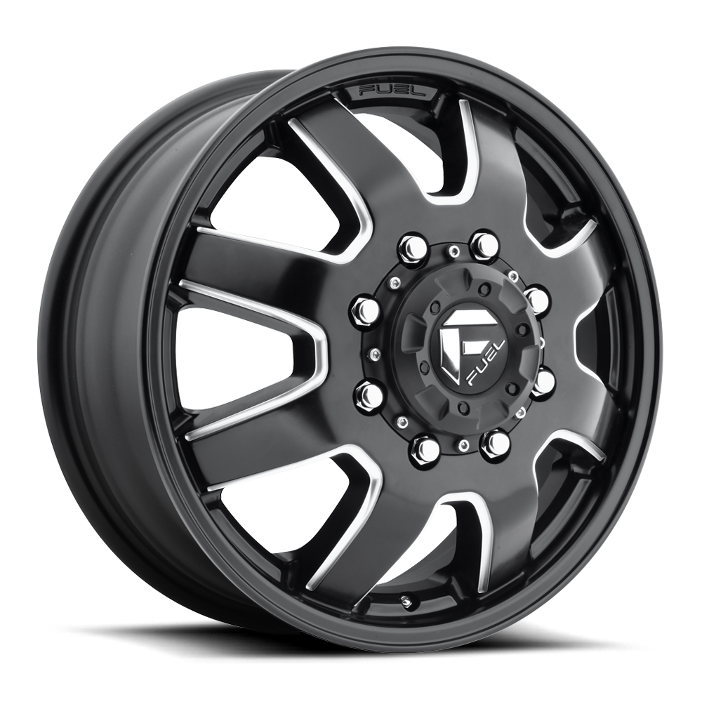 Fuel D538 MAVERICK MATTE BLACK MILLED