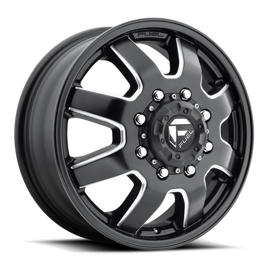Fuel D538 MAVERICK MATTE BLACK MILLED
