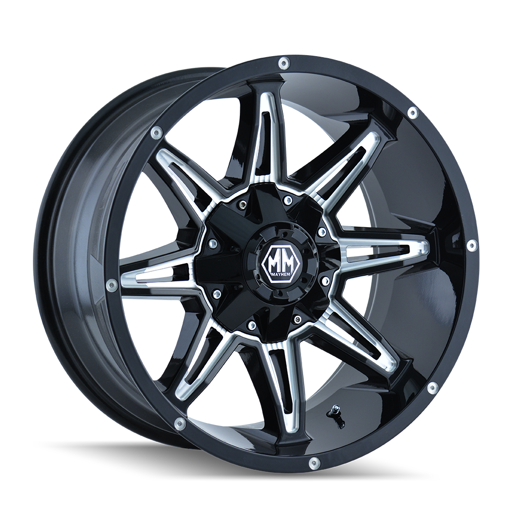 MAYHEM RAMPAGE GLOSS BLACK MILLED
