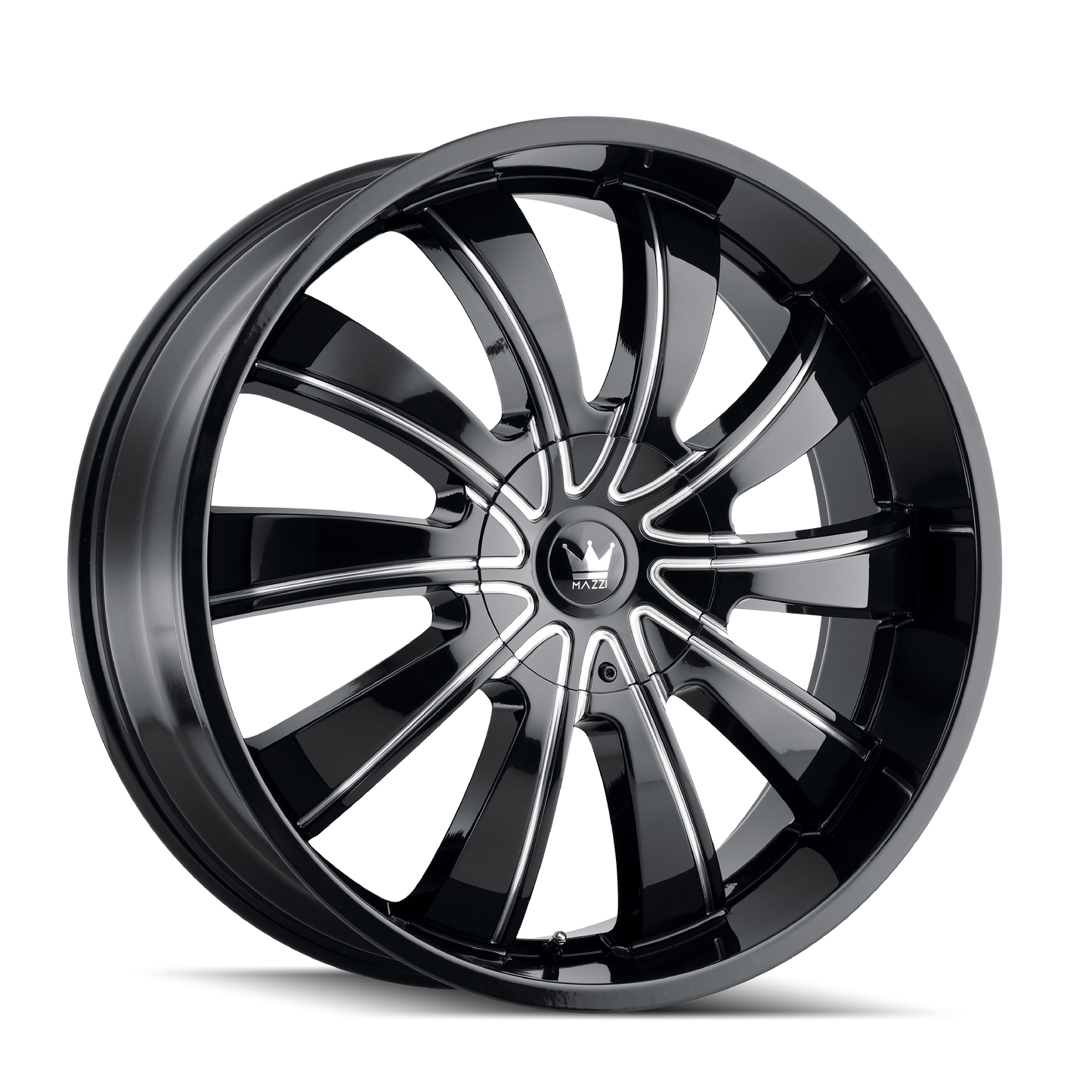 MAZZI ROLLA GLOSS BLACK MILLED