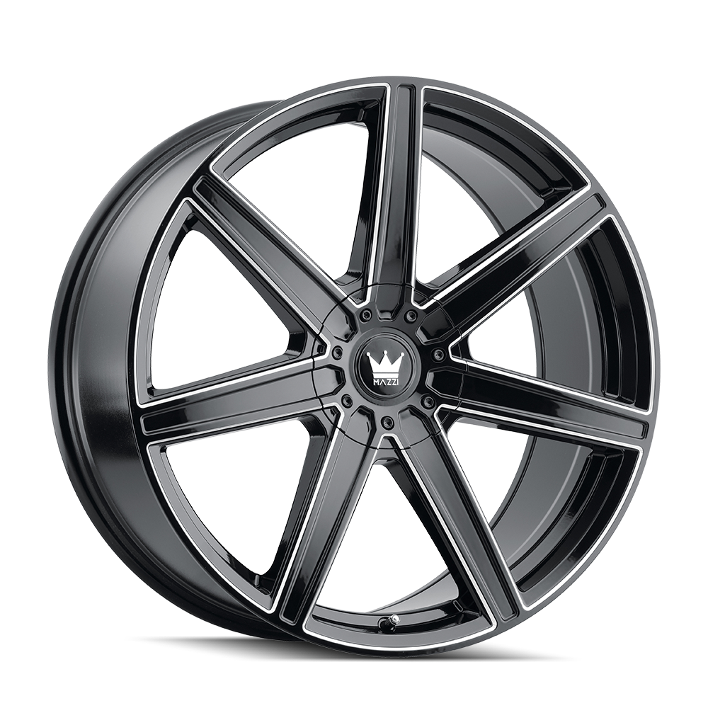 MAZZI LAGUNA GLOSS BLACK MILLED
