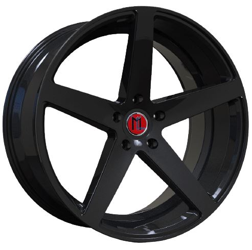 MODERN LUXURY ML-2 WHEELS GLOSS BLACK