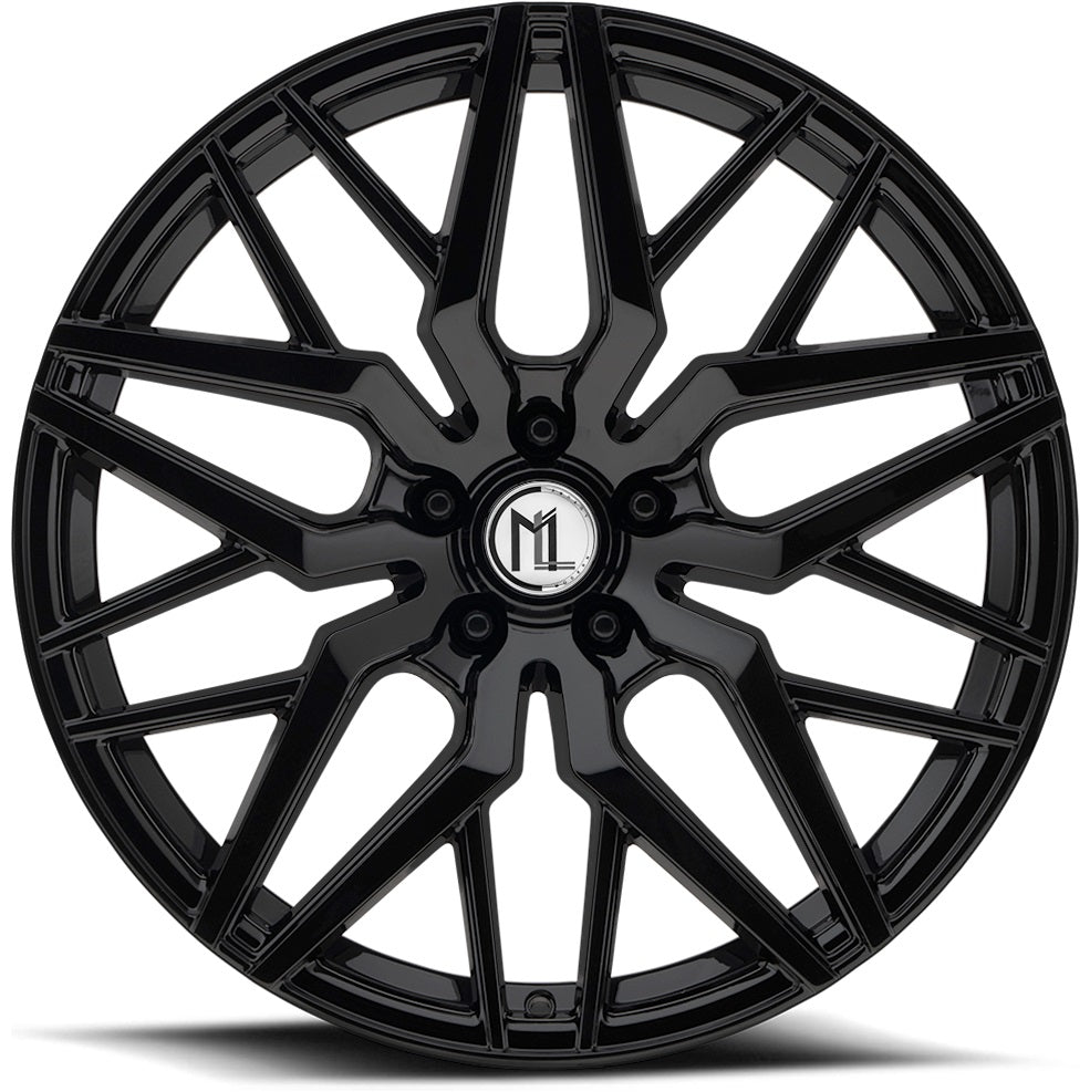 MODERN LUXURY ML-3 WHEELS GLOSS BLACK