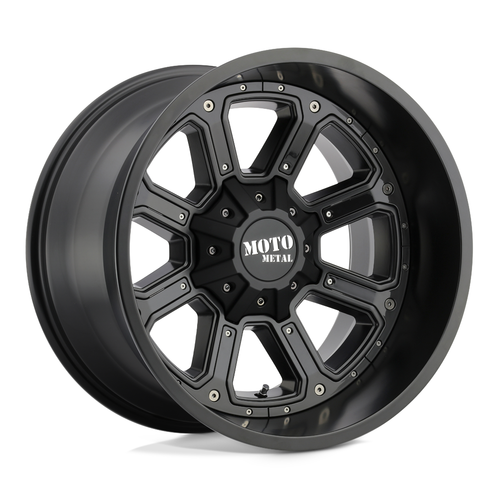 Moto Metal MO984 SHIFT MATTE BLACK GLOSS BLACK INSERTS