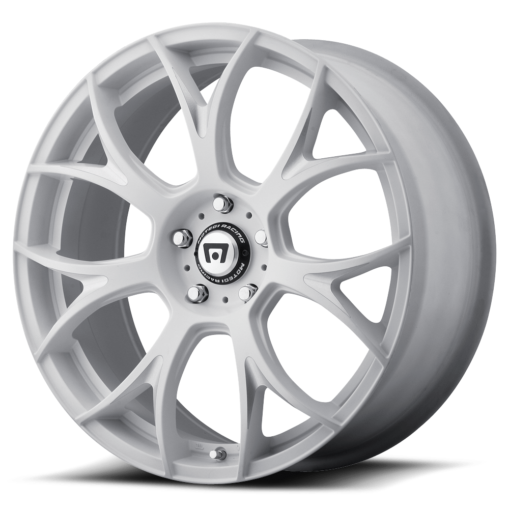 Motegi MR126 MATTE WHITE WITH MILLED ACCENTS