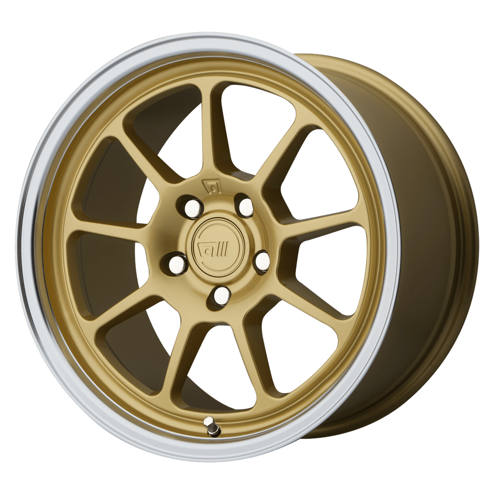 Motegi MR135 GOLD CENTER MACHINED LIP