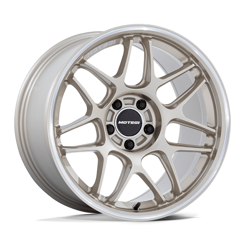 Motegi MR158 TSUBAKI MOTORSPORT GOLD W/ MACHINED LIP