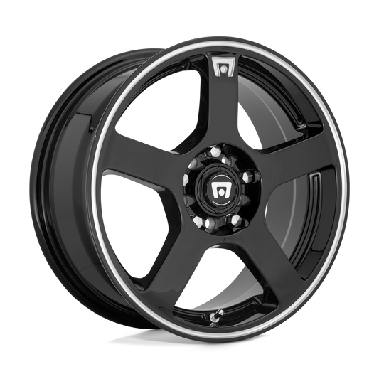 Motegi MR116 FS5 GLOSS BLACK MACHINED FLANGE
