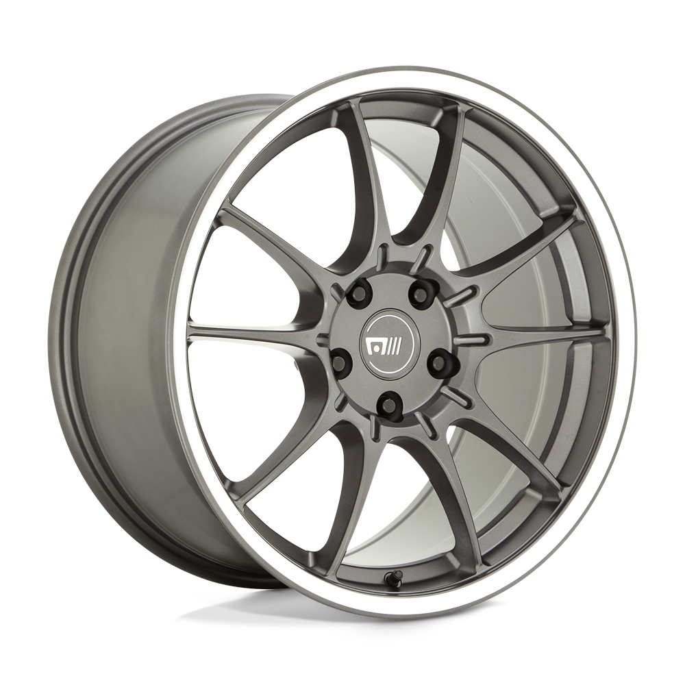 Motegi MR152 SS5 GUNMETAL WITH MACHINED LIP