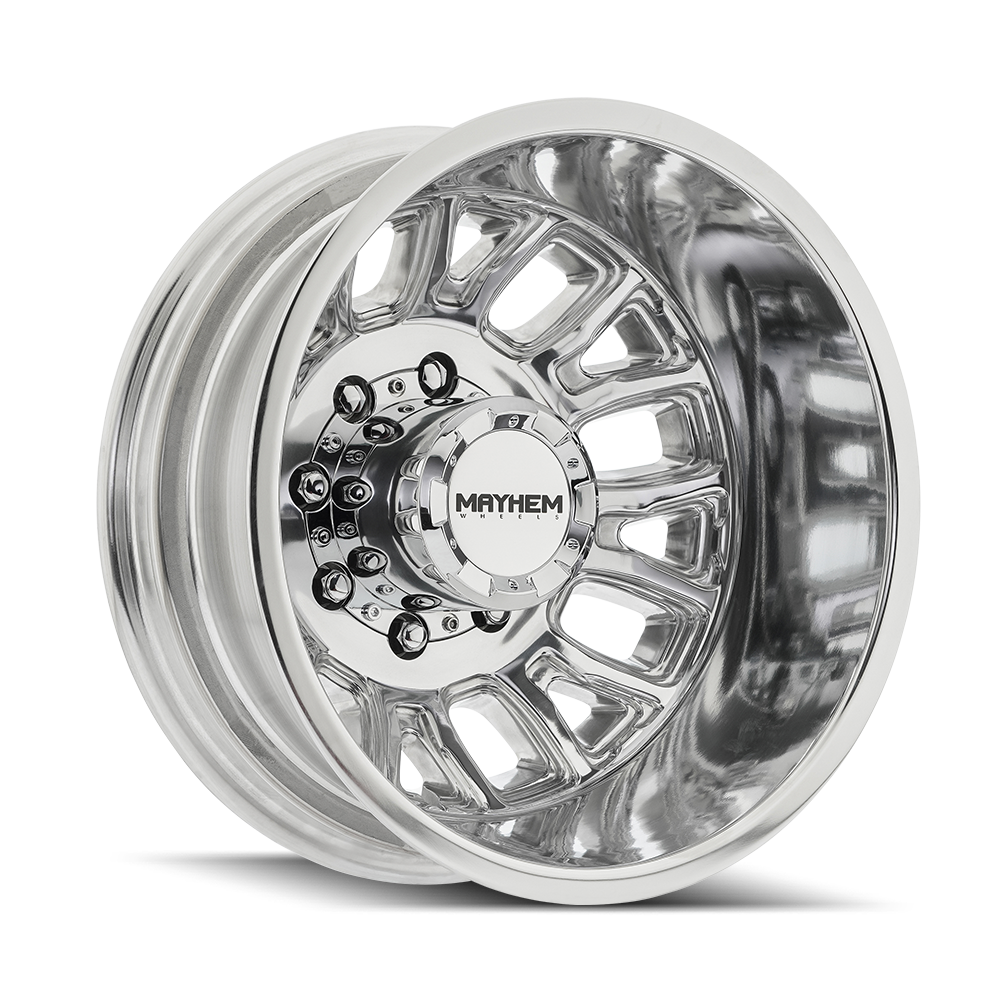 Mayhem Cogent Dually 8107D Outer Custom Wheel Polished