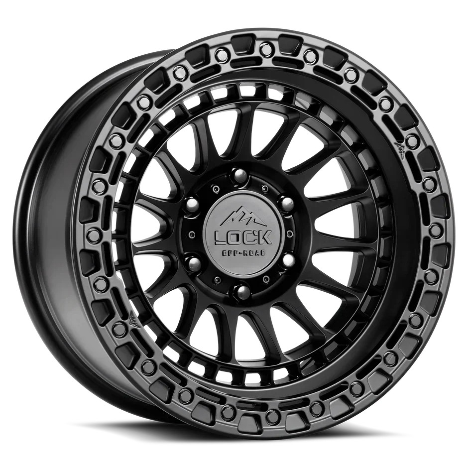 LOCK OFF-ROAD MOJAVE WHEELS MATTE BLACK