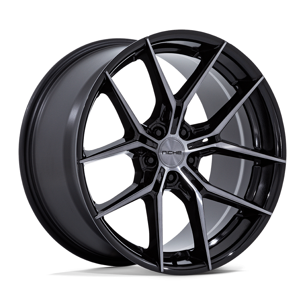 Niche 1PC NC279 PRODIGY 5 GLOSS BLACK DARK TINTED CLEAR