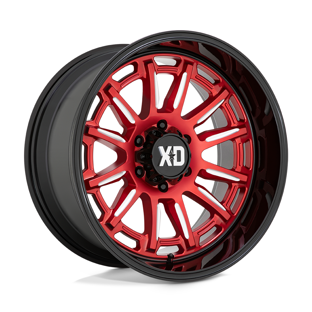 XD XD865 PHOENIX CANDY RED MILLED WITH BLACK LIP