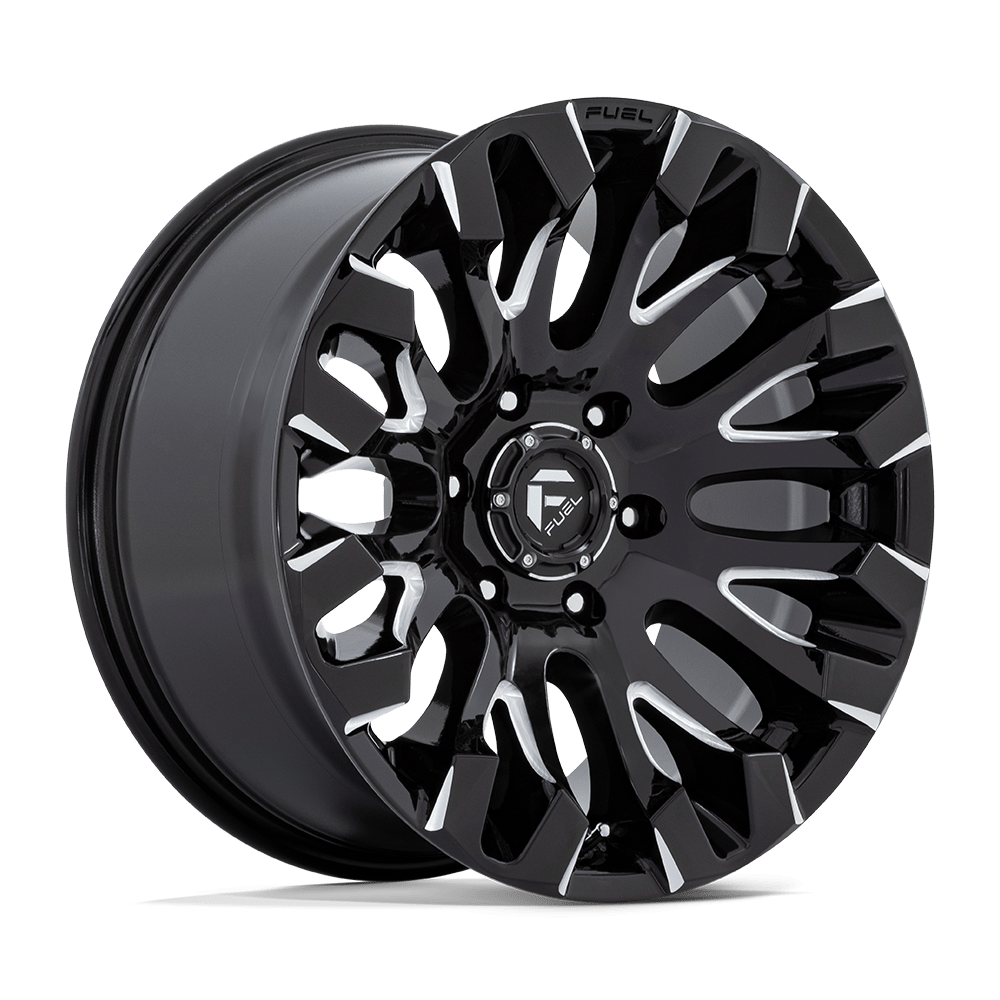 Fuel D828 QUAKE GLOSS BLACK MILLED